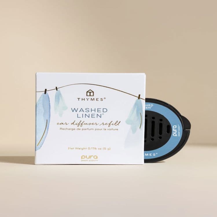 Pura Washed Linen Car Diffuser Refill